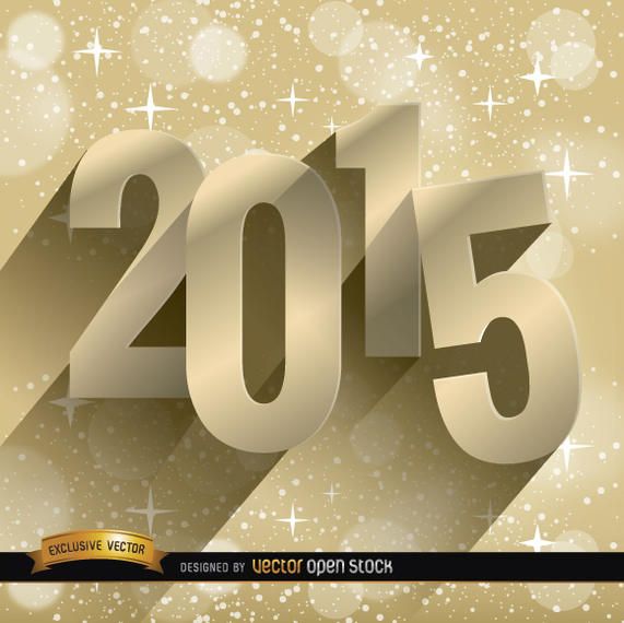 2015 stars golden background 2015 stars golden background