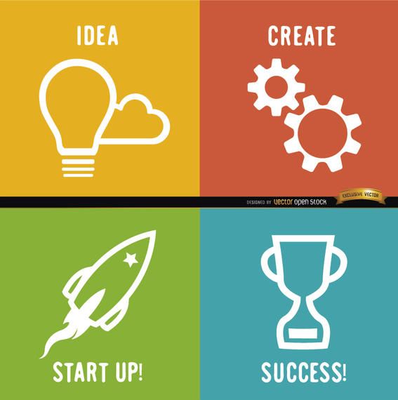 Project development phases backgrounds Project development phases backgrounds