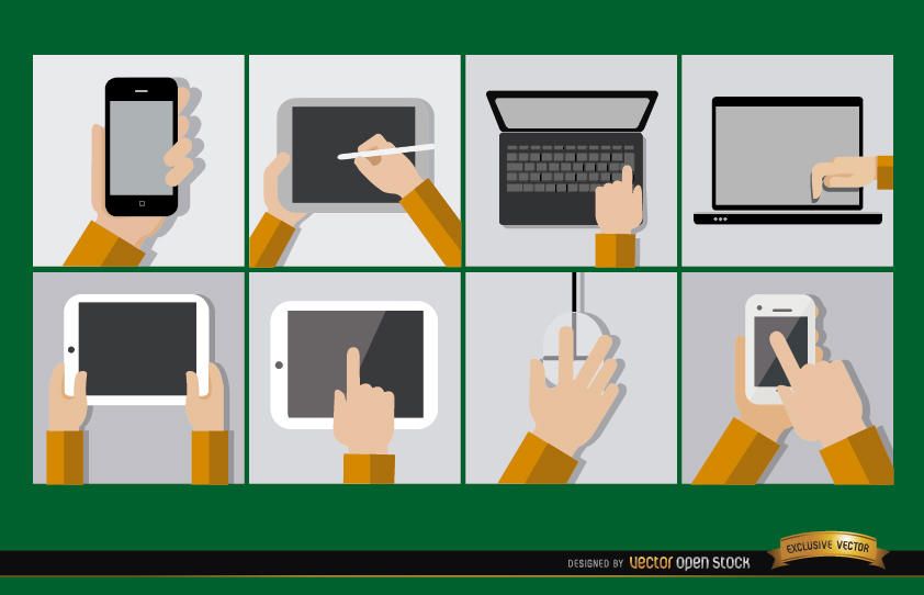 8 Mobile computer devices 8 Mobile computer devices