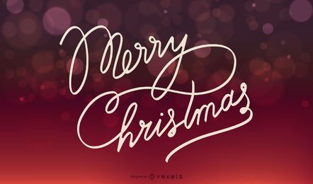 Shiny Bokeh Lights Red Christmas Background Shiny Bokeh Lights Red Christmas Background