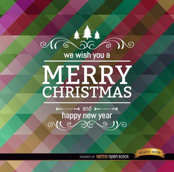 Christmas colorful polygon oblique bars Christmas colorful polygon oblique bars