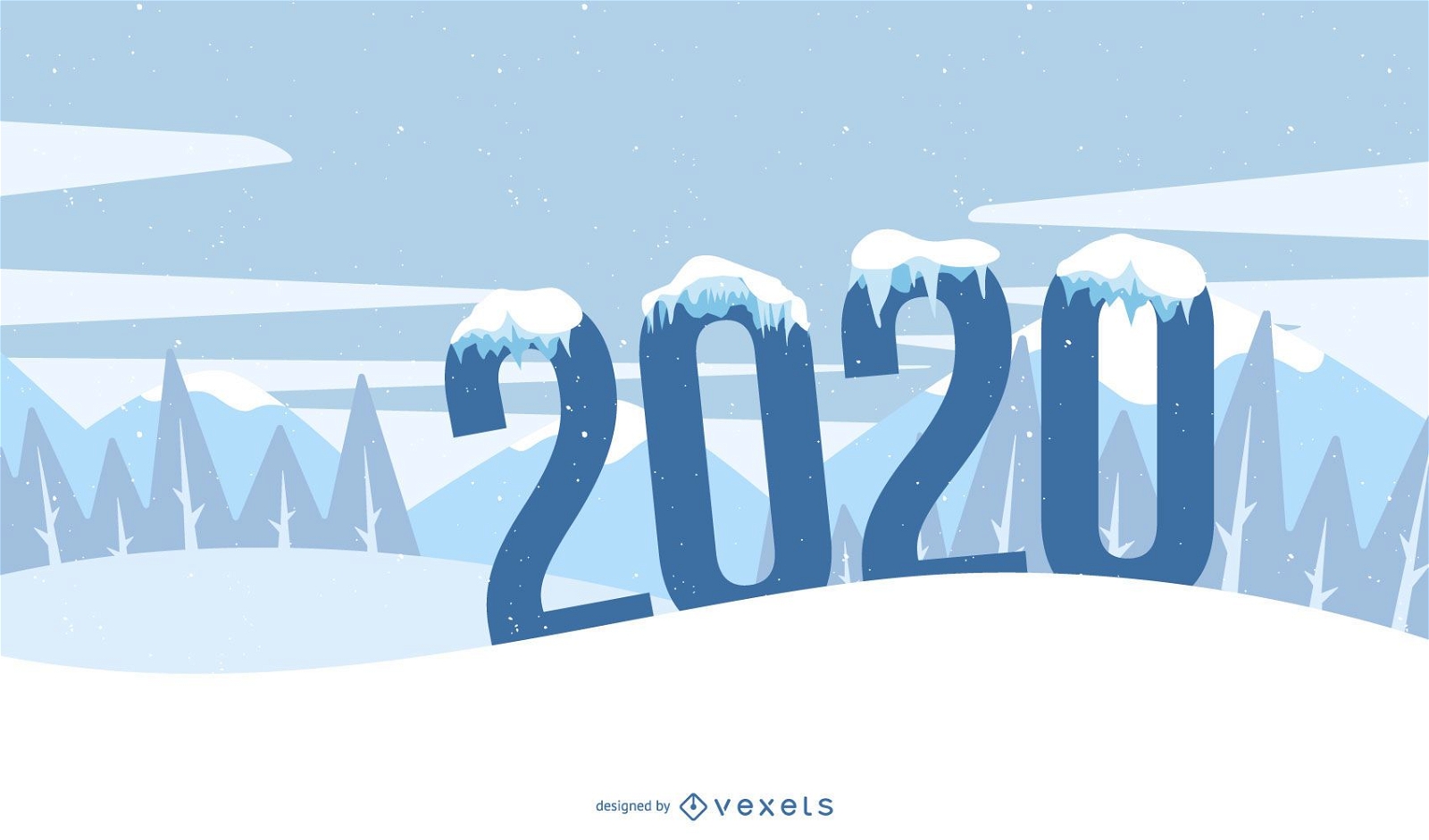 Snowy New Year 2020