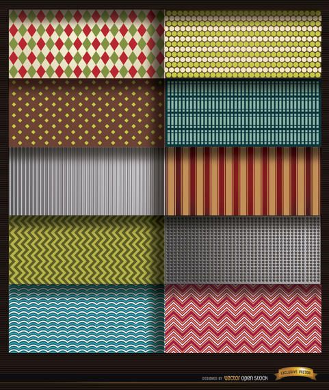 10 lines and shapes patterns 10 lines and shapes patterns