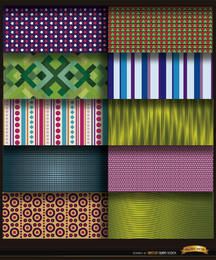 10 fondos de patrones abstractos