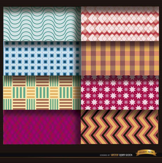 8 Waves bars stars patterns 8 Waves bars stars patterns