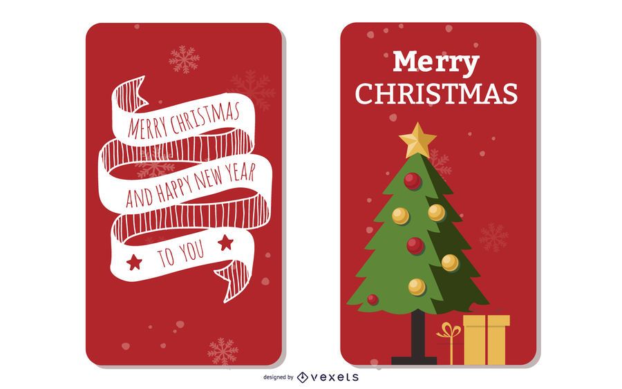 2 Beautiful Xmas Brochure Templates 2 Beautiful Xmas Brochure Templates