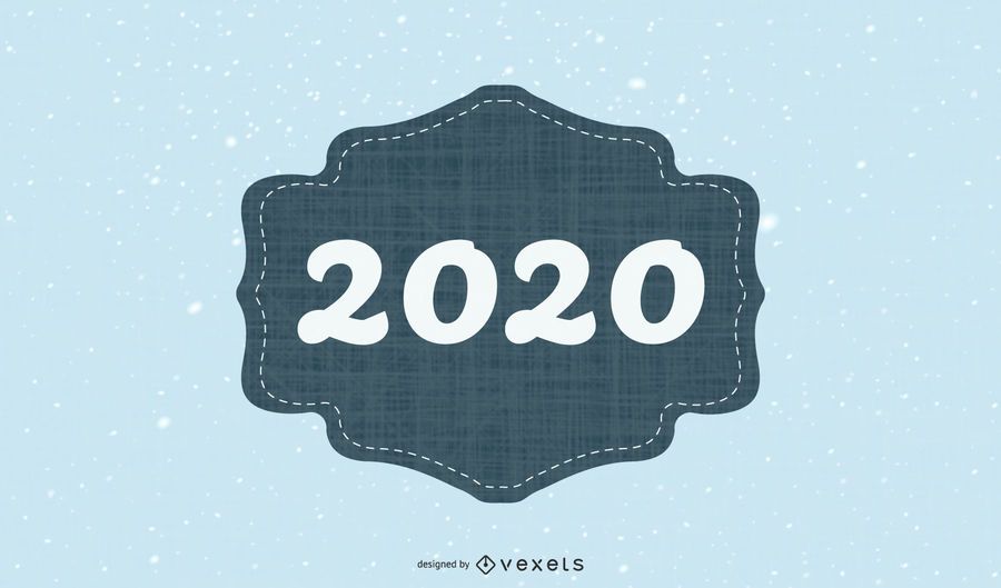Cartão Simples Vintage 2020 Cartão Simples Vintage 2020