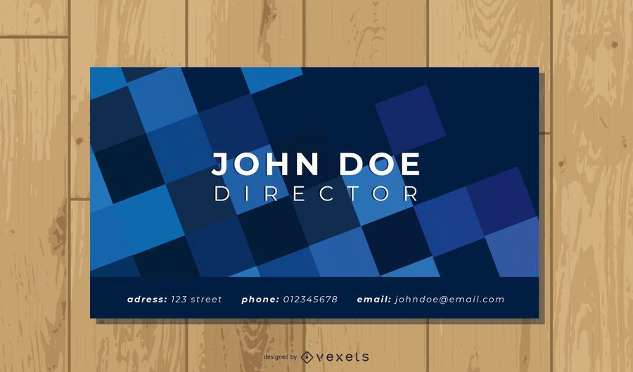 Colorful Polygonal Design Business Card Template Colorful Polygonal Design Business Card Template
