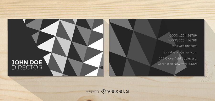 Tarjeta de visita abstracta negra y blanca del fondo Tarjeta de visita abstracta negra y blanca del fondo