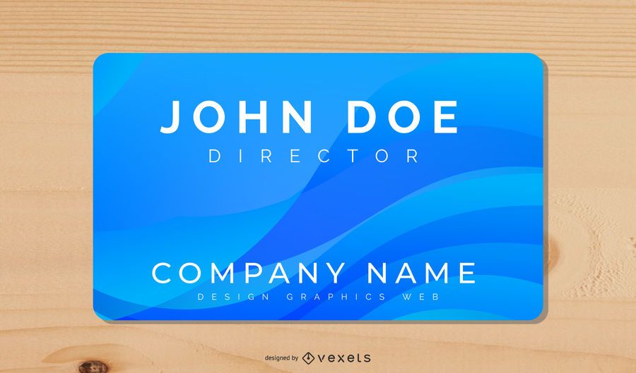 Clean Style Curves Background Business Card Clean Style Curves Background Business Card