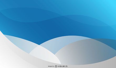 Fondo de onda azul gris con círculo Fondo de onda azul gris con círculo