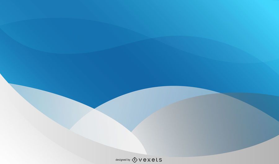 Blue Grey Splitting Wave Background with Circle Blue Grey Splitting Wave Background with Circle