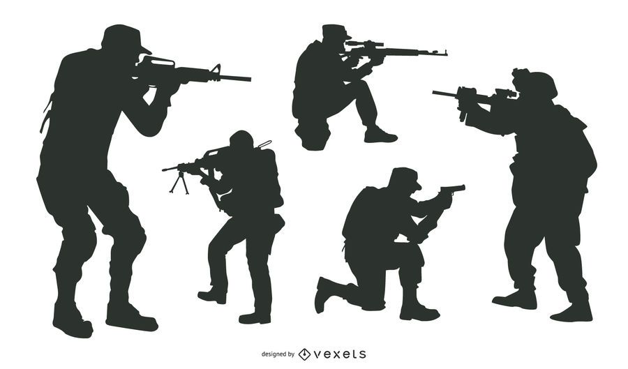 Shooter & Sniper Sport Pack Silhouette Shooter & Sniper Sport Pack Silhouette