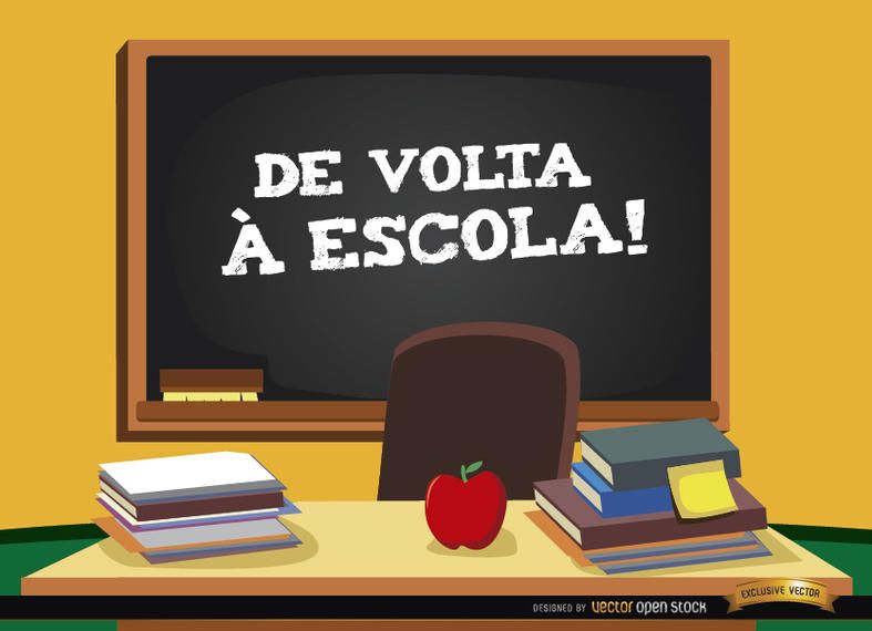 De volta à escola em Português De volta à escola em Português