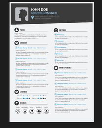 Lebenslauf des Grafikdesigners