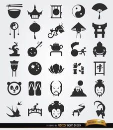 30 Chinese culture icons