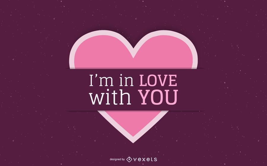Tarjeta de San Valentín Minimalista Etiquetada Corazón Tarjeta de San Valentín Minimalista Etiquetada Corazón