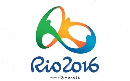 Vetor do logotipo olímpico do Rio 2016