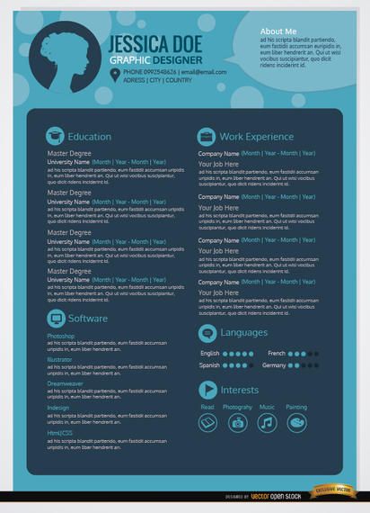 Blue Curriculum Template Blue Curriculum Template