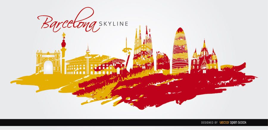 Barcelona Sehenswürdigkeiten Skyline Kunst Barcelona Sehenswürdigkeiten Skyline Kunst