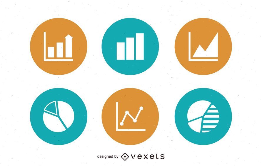 Graph & Chart Circles Icon Pack Graph & Chart Circles Icon Pack
