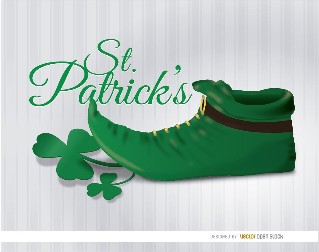 St. Patrick&#39;s Koboldstiefeltapete