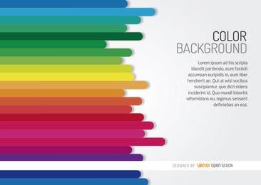 Horizontal rainbow bars background Horizontal rainbow bars background