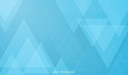 Abstract Overlapping Triangles Background