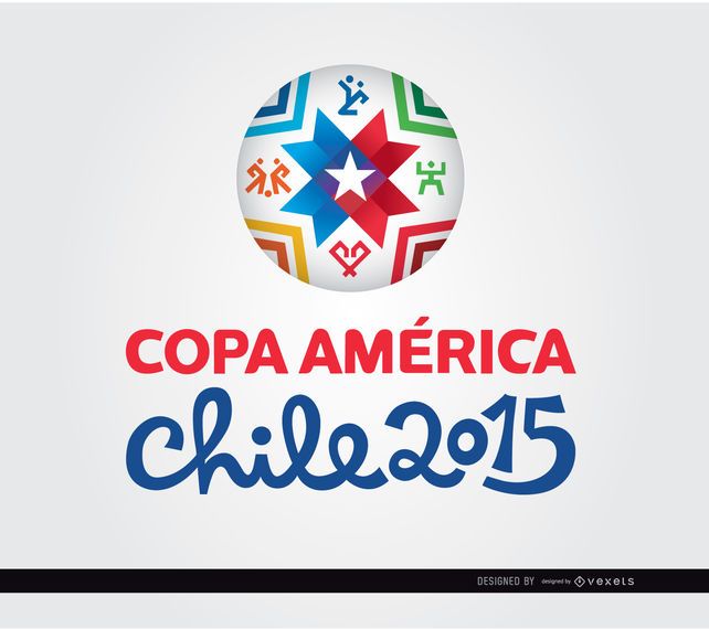 Copa América logo 2015 bola Copa América logo 2015 bola