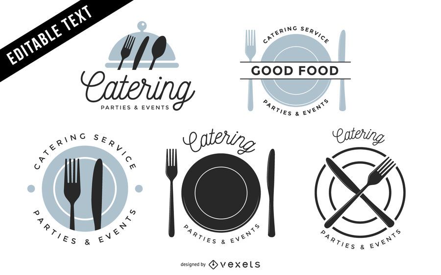 Paquete de etiquetas de restaurante vintage Paquete de etiquetas de restaurante vintage