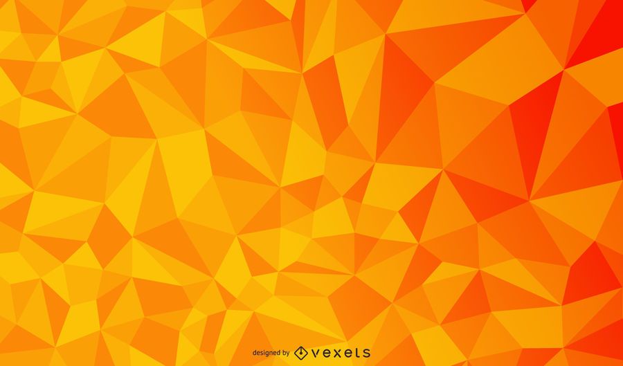 Textura de triângulo poligonal geométrica laranja Textura de triângulo poligonal geométrica laranja