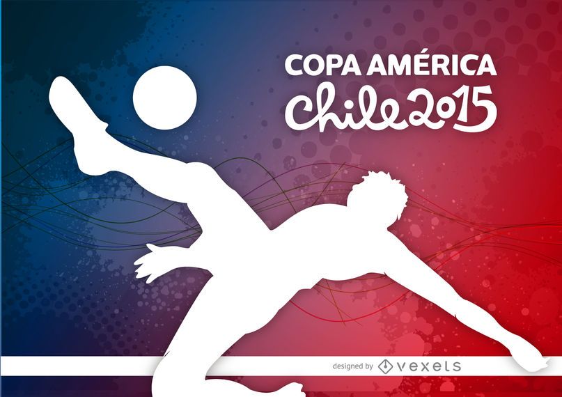 Copa America player kick background Copa America player kick background