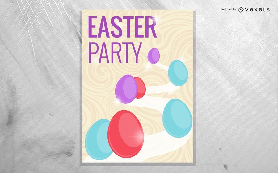 Beautiful Easter Poster Template Beautiful Easter Poster Template