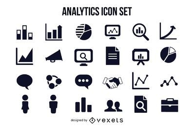 Chart & Analytical Business Icons Pack