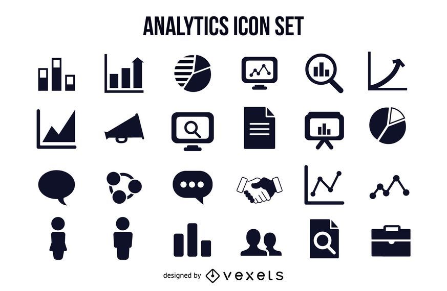 Chart & Analytical Business Icons Pack Chart & Analytical Business Icons Pack