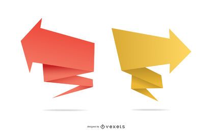 Arrowhead Origami Banner Templates Arrowhead Origami Banner Templates