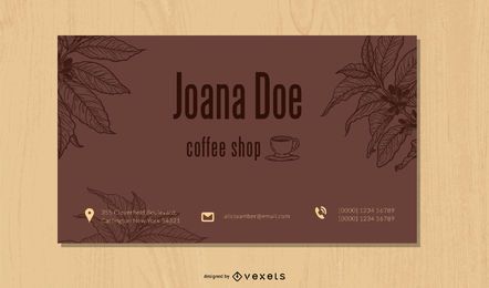 Exclusive Cafeteria Business Card Exclusive Cafeteria Business Card