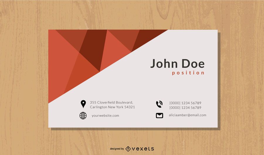 Minimal Style Corporate Business Card Minimal Style Corporate Business Card