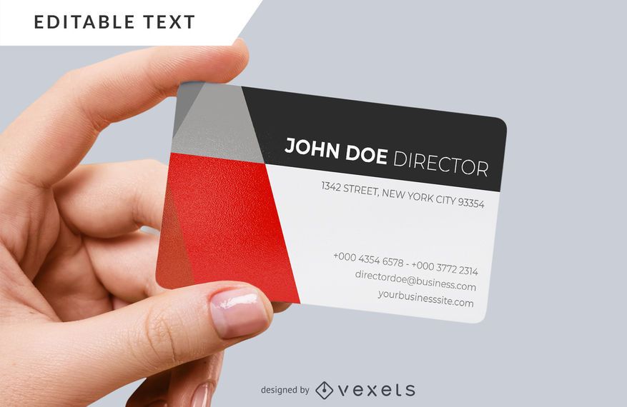 Tarjeta de visita corporativa moderna Tarjeta de visita corporativa moderna