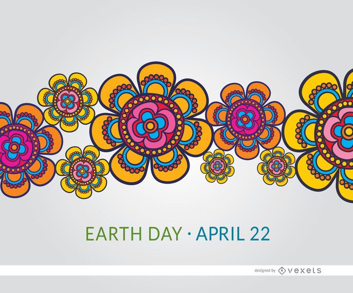 Earth Day colorful flowers wallpaper Earth Day colorful flowers wallpaper