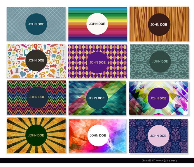 12 Business cards templates 12 Business cards templates