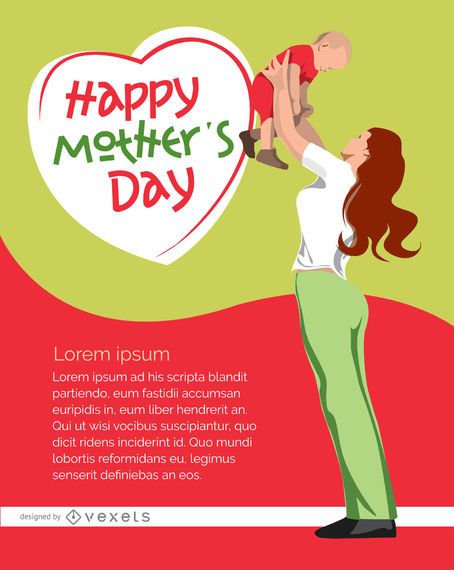 Cartaz feliz do dia das mães Cartaz feliz do dia das mães