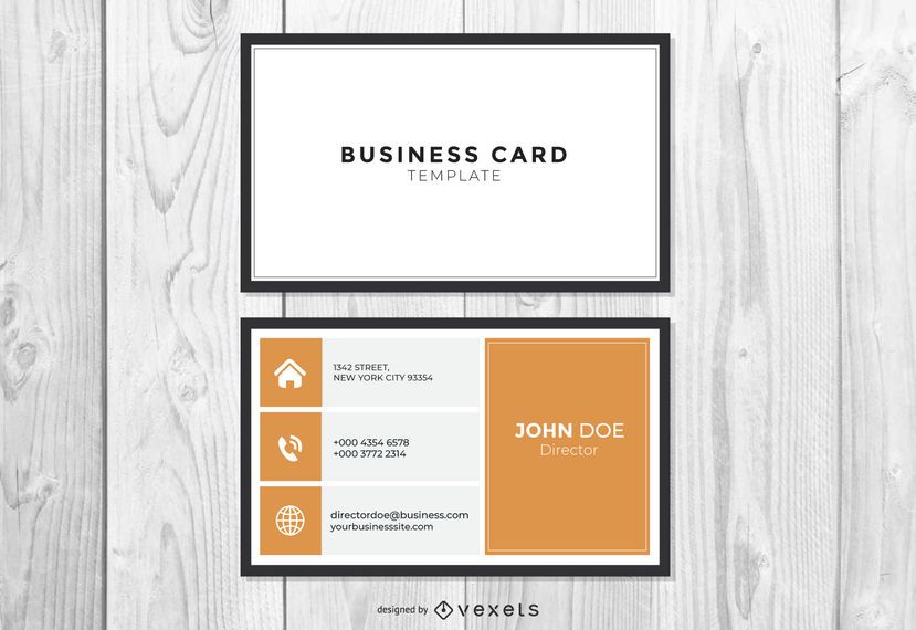Classic Metro Style Business Card Classic Metro Style Business Card