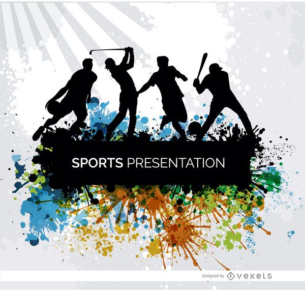 Cartaz de grunge de esportes Cartaz de grunge de esportes