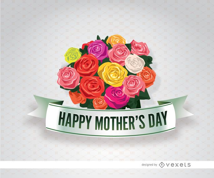Ramo de flores para el día de la madre Ramo de flores para el día de la madre