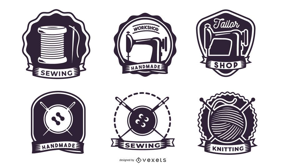 Retro Knitting Label Pack Retro Knitting Label Pack