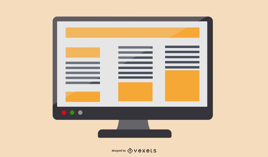 Business News Layout Monitor Business News Layout Monitor