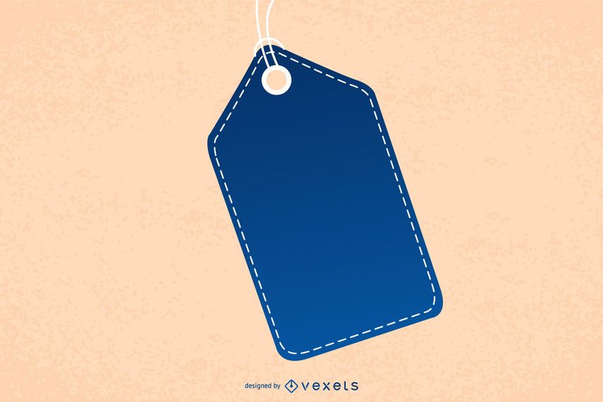 Hanging Angular Creative Tag Hanging Angular Creative Tag