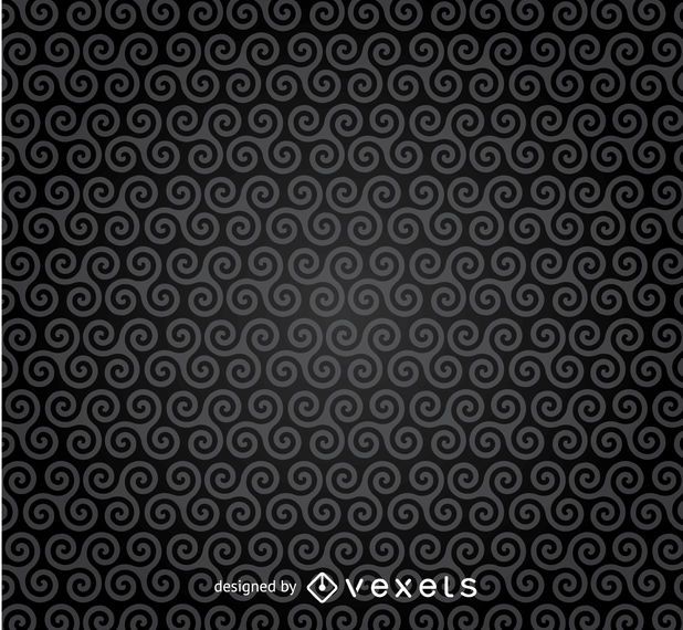 Dark spirals pattern background Dark spirals pattern background