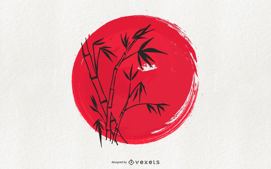 Tradición japonesa Sumi-e Art Tradición japonesa Sumi-e Art